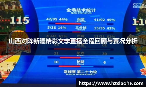 山西对阵新疆精彩文字直播全程回顾与赛况分析